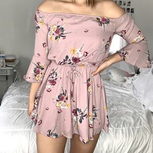 Off shoulder dress
